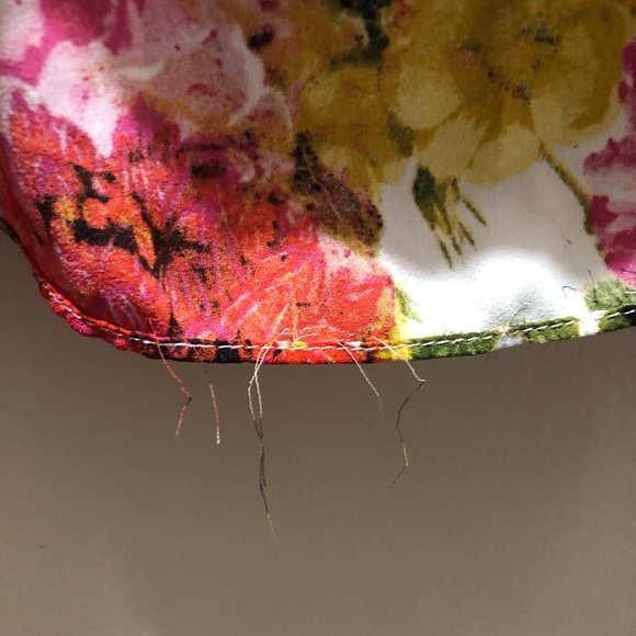 Dynamite Floral Crop Top Small - Picture 3 of 3